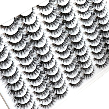 3D Eyelashes Are Multi-layered, Realistic, Soft And Comfortable 