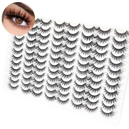 3D Eyelashes Are Multi-layered, Realistic, Soft And Comfortable 