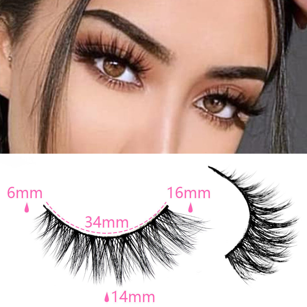 3D Eyelashes Are Multi-layered, Realistic, Soft And Comfortable 