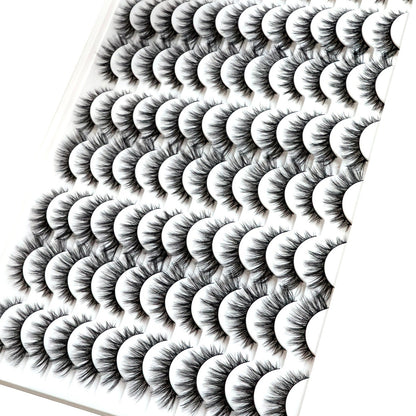 3D Eyelashes Are Multi-layered, Realistic, Soft And Comfortable 